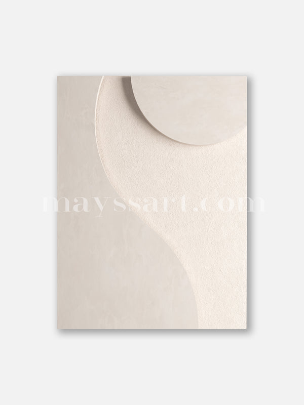 Abstract Plaster Texture Shape No1