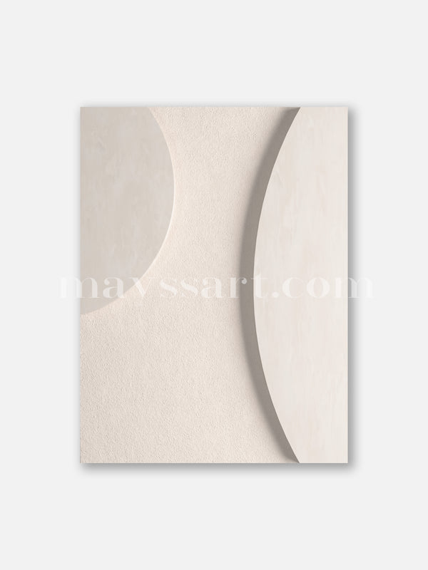 Abstract Plaster Texture Shape No2