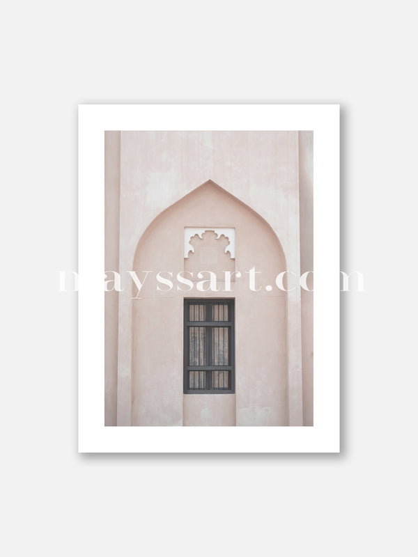 Poster Minimaliste Arcade Arche Arabic Architecture