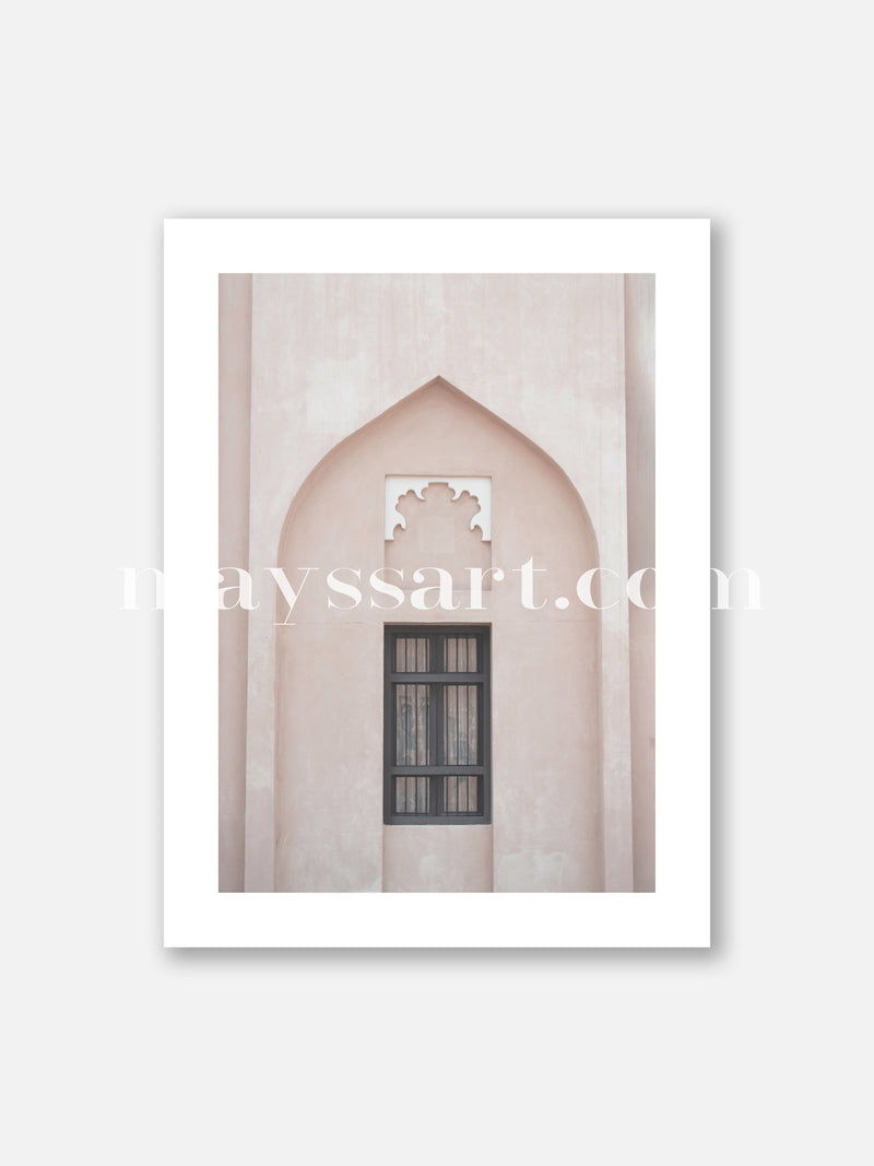 Poster Minimaliste Arcade Arche Arabic Architecture