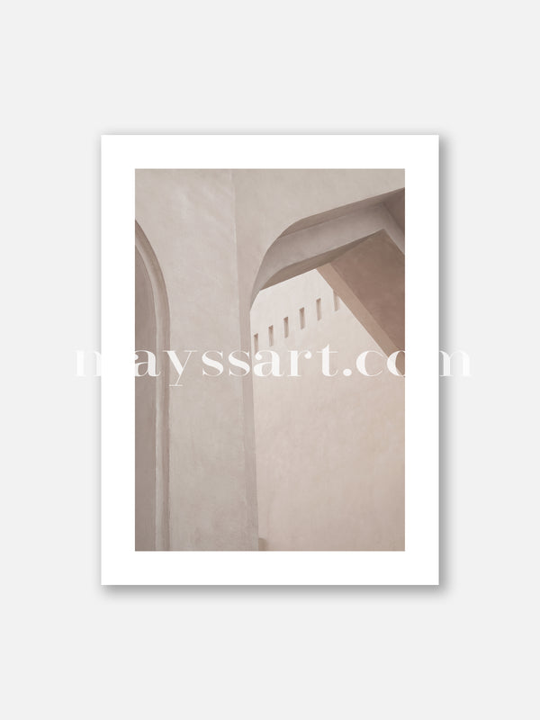 Poster Islam Minimaliste Arabic Architecture