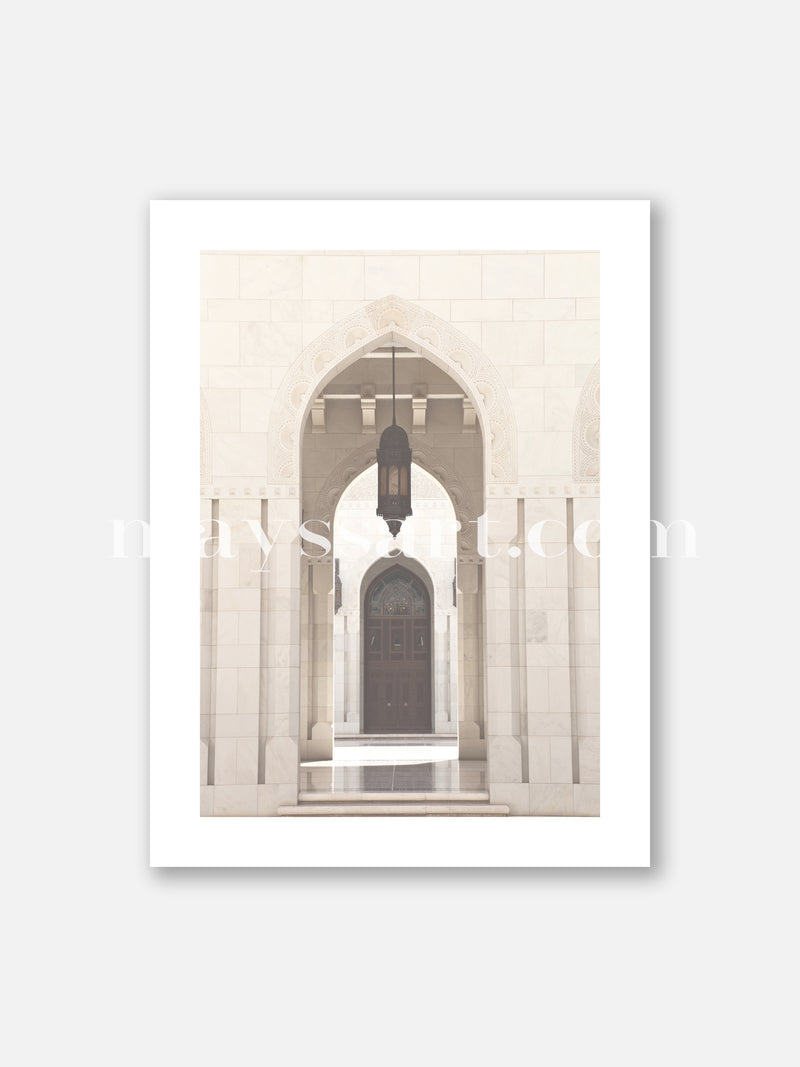 Grand Mosque Muscat doors- Poster