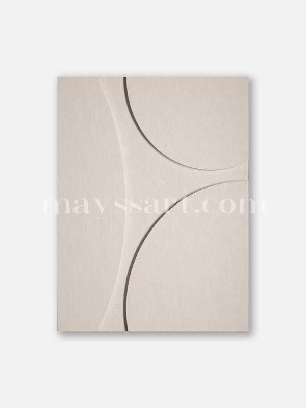 Plaster Texture Shape Beige No1