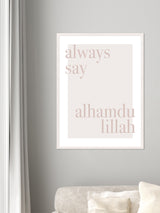 Always Say Pink Edition - Poster