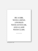 Be a Girl - Poster