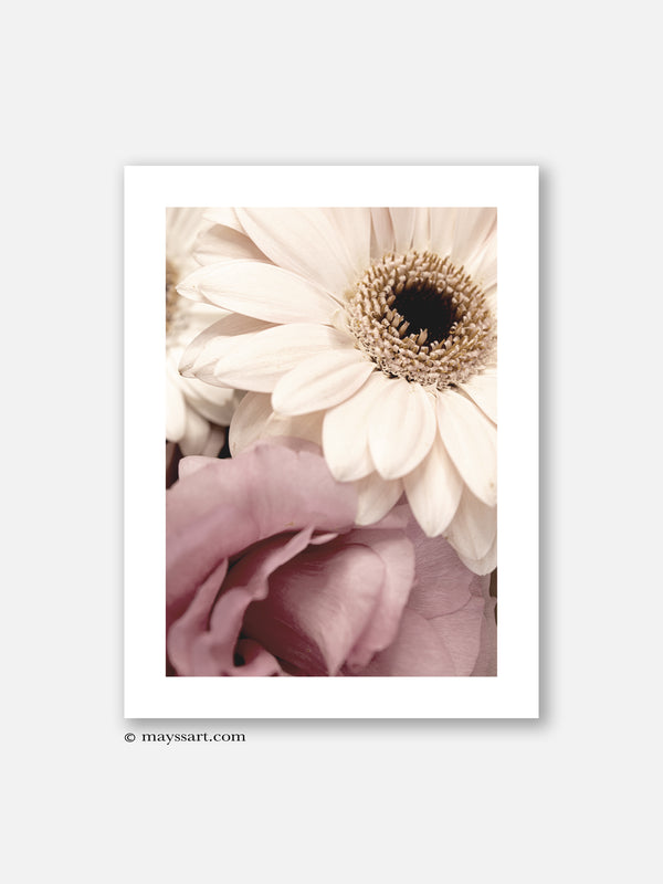 Floral Pink Bouquet 3 - Poster