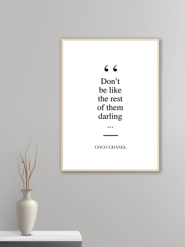 Don't Be Like - Poster
