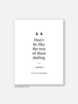 Don't Be Like - Poster