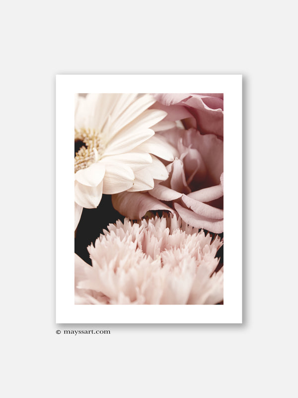 Floral Pink Bouquet 2 - Poster