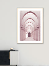 Tinmel Mosque Pink - Poster