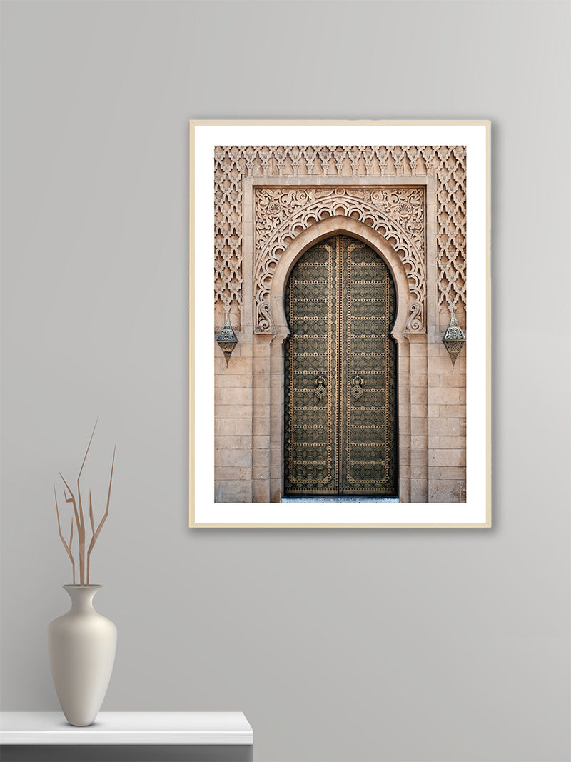 Marrakech Green Door - Poster