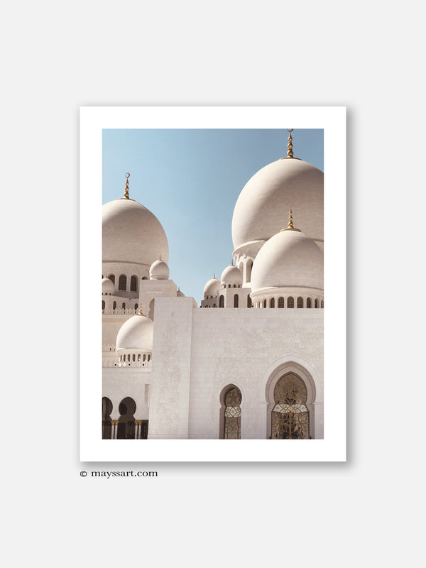 Zayed Mosque - Poster