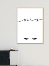 Misses Eyelashes - Poster