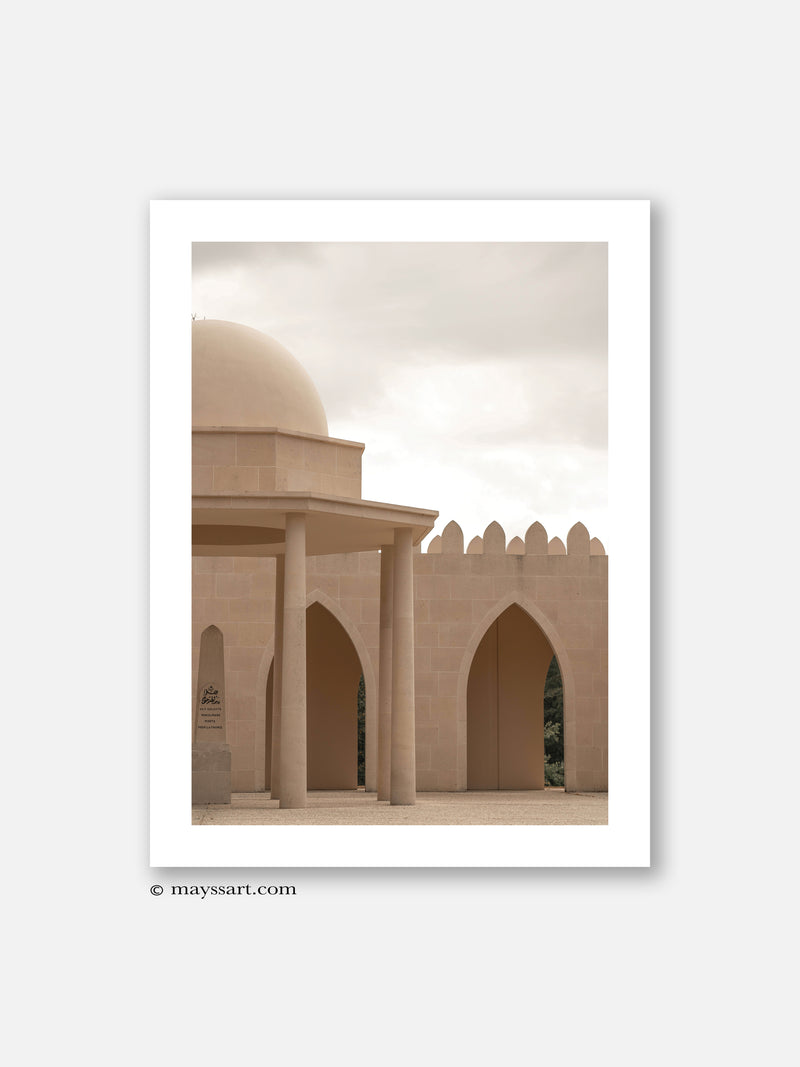 Desert Mosque - Poster