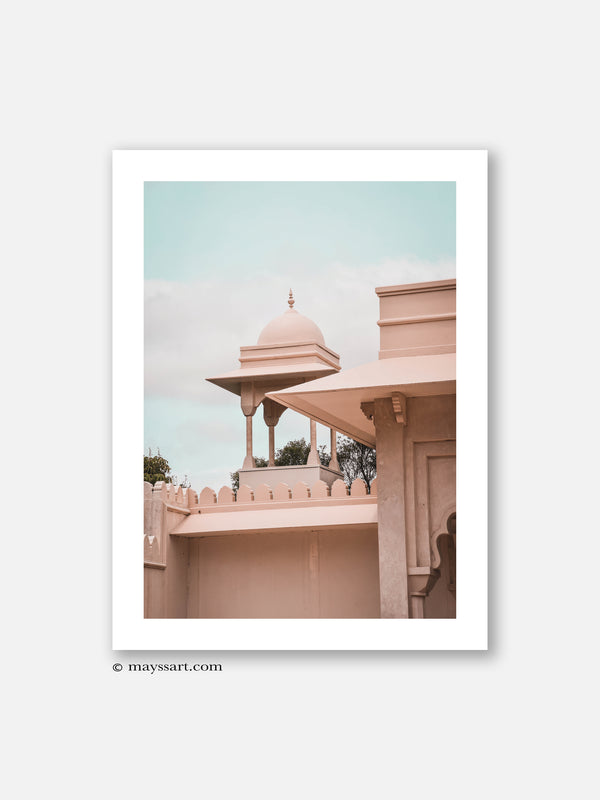 Desert Mosque Minaret - Poster