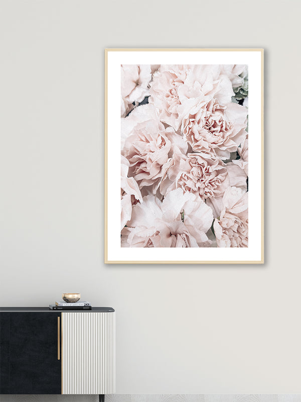 Peonies Pink Bouquet - Poster