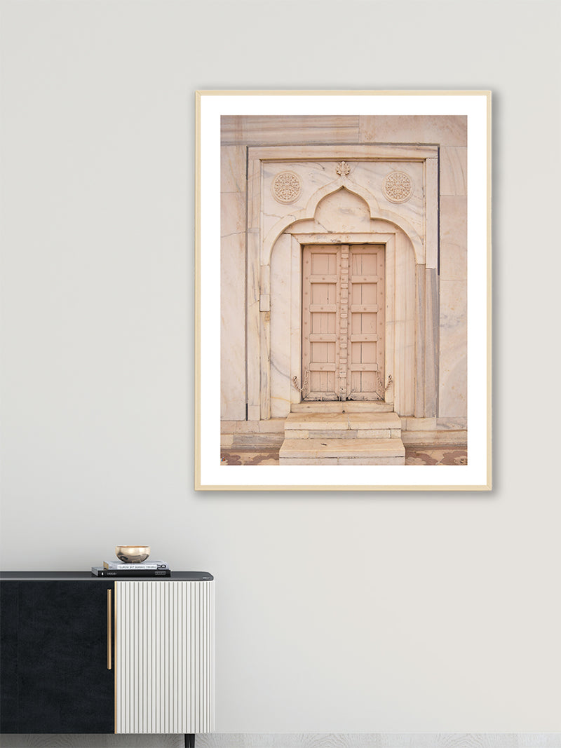 Wood Door - Poster