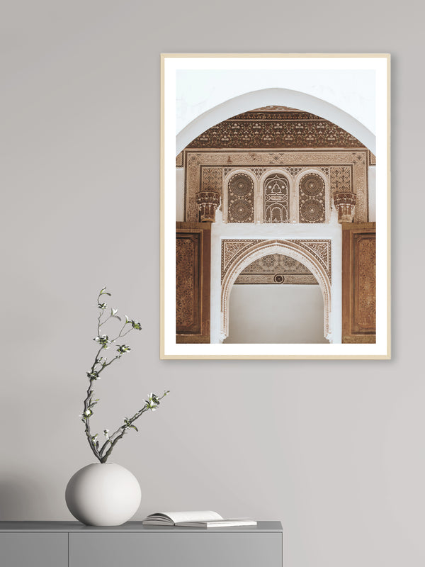 Marrakech Door Architecture - Poster