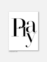 Pray Letter - Poster