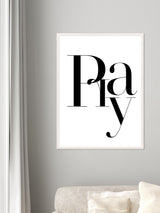 Pray Letter - Poster