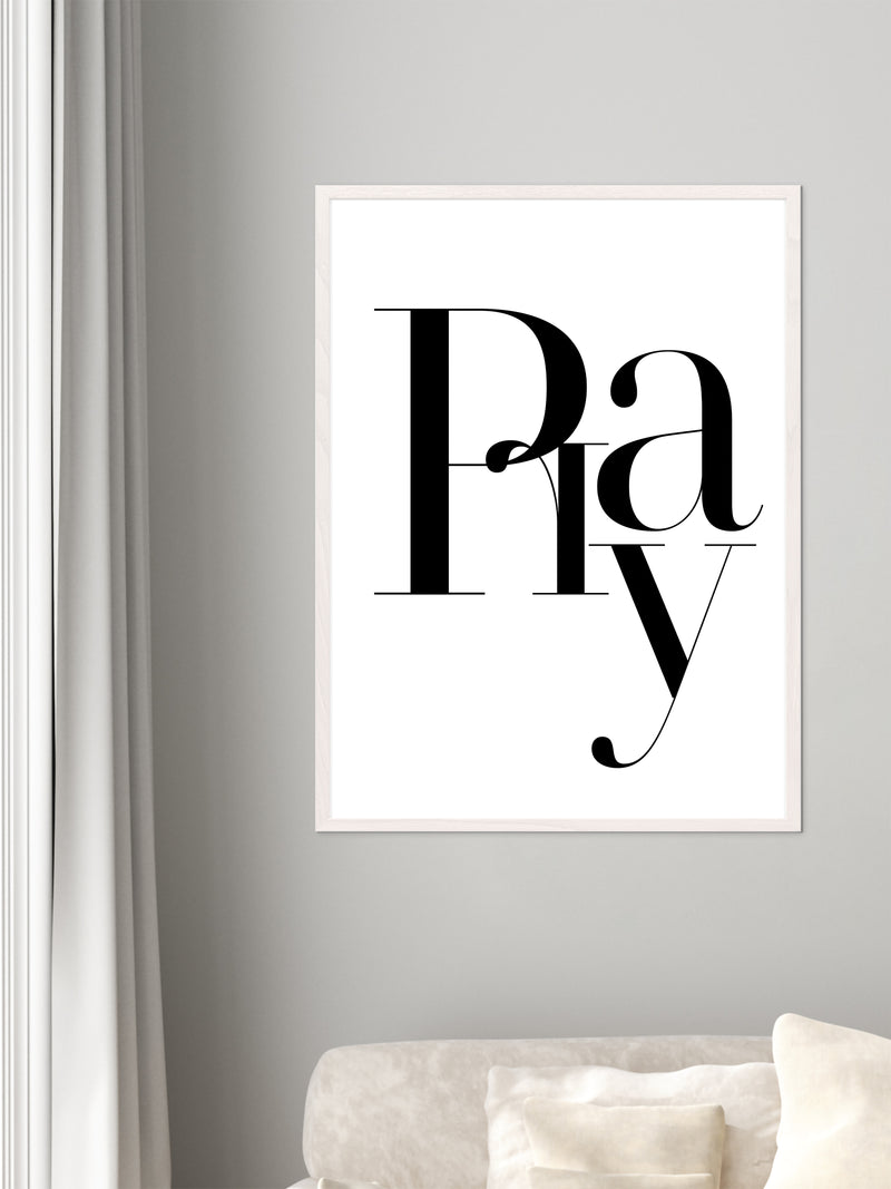 Pray Letter - Poster