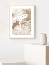 Sabr Bouquet Beige - Poster