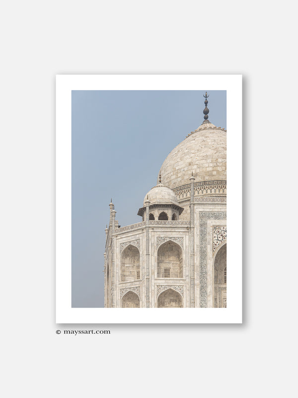 Taj Mahal Dome - Poster