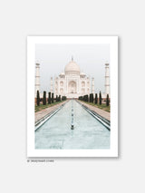 Taj Mahal Entry River - Poster