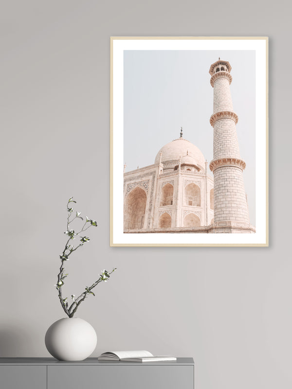 Taj Mahal Minaret - Poster