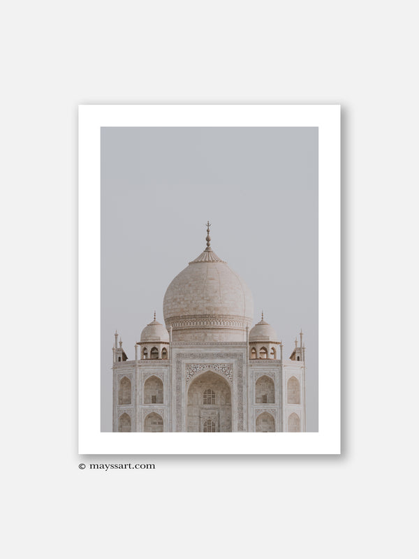 Taj Mahal Simple - Poster