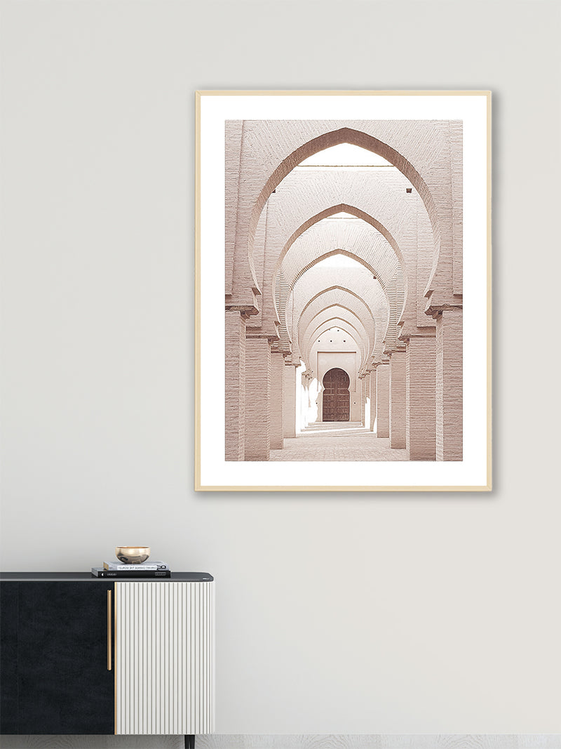 Tinmel Mosque Beige - Poster